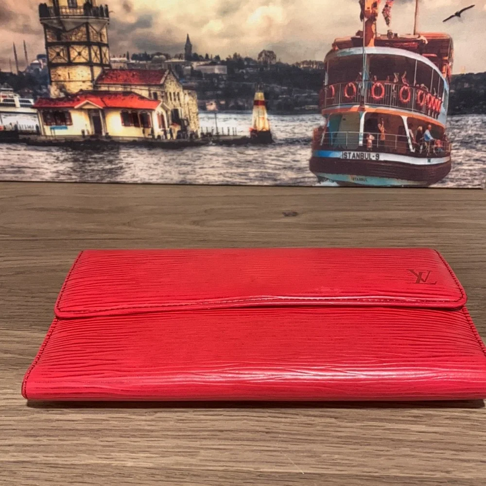 ❤️Sold❤️Louis Vuitton Epi Leather Porte Trésor International Wallet - Picture 7 of 13